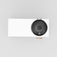 UMAMI Moduuli 3, beige / ruostumaton teräs + musta kamado NORDIC FLAME 
