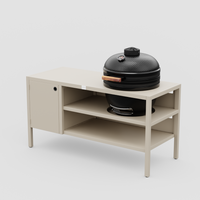 UMAMI Moduuli 3, beige + musta kamado NORDIC FLAME 