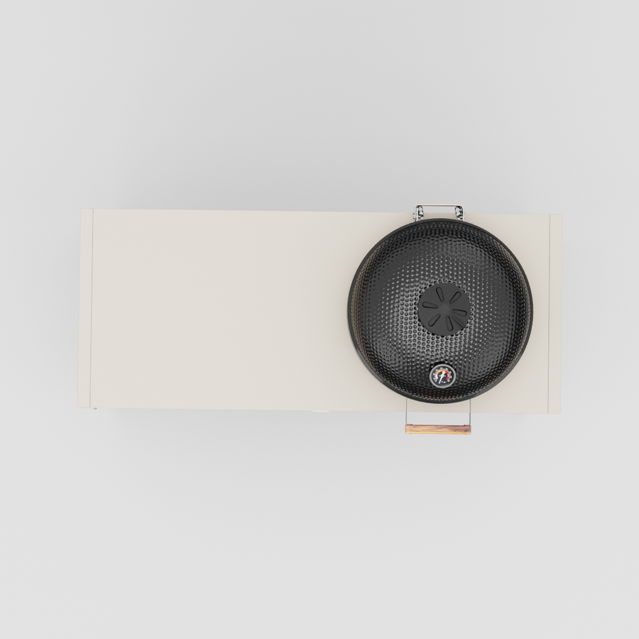 UMAMI Moduuli 3, beige + musta kamado NORDIC FLAME 