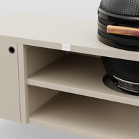 UMAMI Moduuli 3, beige + musta kamado NORDIC FLAME 