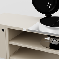 UMAMI moduuli 3, beige + musta pallogrilli NORDIC FLAME 