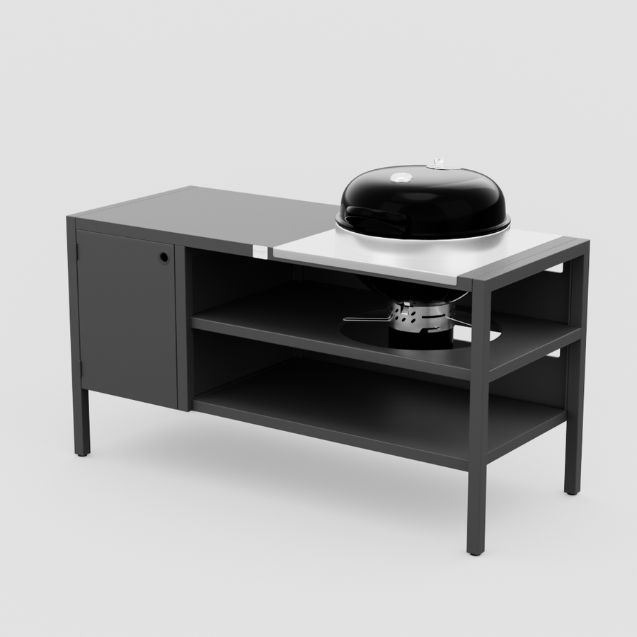 UMAMI moduuli 3, musta + musta pallogrilli NORDIC FLAME 