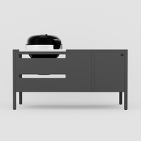 UMAMI moduuli 3, musta + musta pallogrilli NORDIC FLAME 