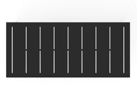 Korianteri ruokapöytä suorakulmainen