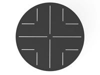 Korianteri ruokapöytä pyöreä