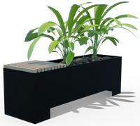 BOTANI puinen istuin ruukkuun